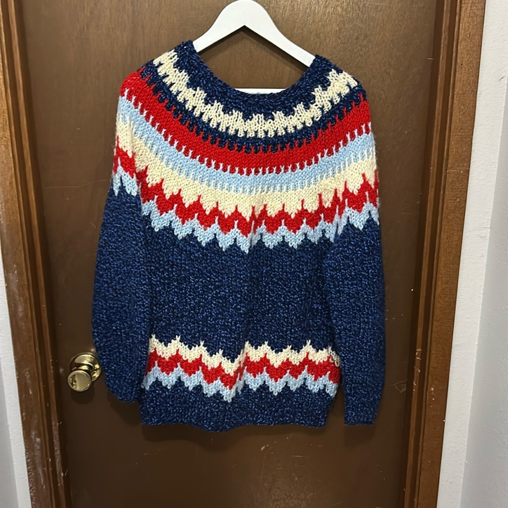 VINTAGE handmade Grandma Sweater! ONE OF A KIND!
